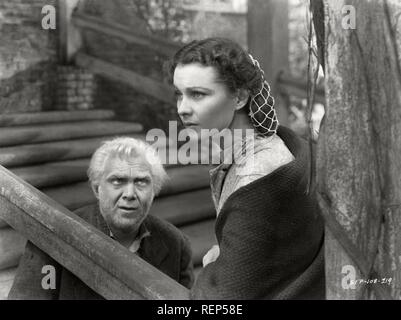 Mit dem Wind Jahr gegangen: 1939 USA Regie: Victor Fleming Thomas Mitchell, Vivien Leigh Stockfoto