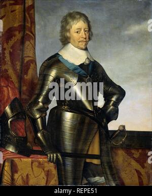 Portrait von Frederik Hendrik (1584-1647), Prinz von Oranien. Dating: 1650. Maße: Support: h 125 cm x W102 cm. Museum: Rijksmuseum, Amsterdam. Autor: Gerard van Honthorst (Werkstatt). Stockfoto