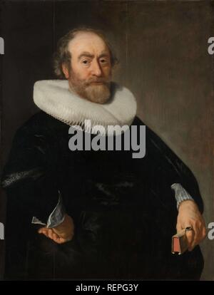 Portrait von Andries Bicker. Andries Bicker (1586-1652). Händler mit Russland und Bürgermeister von Amsterdam. Dating: 1642. Maße: H 93,5 cm x W 70,5 cm. Museum: Rijksmuseum, Amsterdam. Autor: Emanuel de Witte. Stockfoto