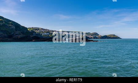 Den Bristol Channel Küste zwischen Ilfracombe und Hele Bay, North Devon, England, Großbritannien Stockfoto