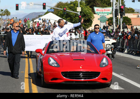 Los Angeles, Kalifornien, USA. 21. Januar, 2019. Der Martin Luther King, Jr. "34th jährliche Königreich Day Parade" in Los Angeles, Kalifornien am 21. Januar 2019. Credit: Sheri Determan/Alamy leben Nachrichten Stockfoto