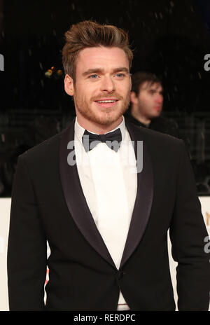 London, Großbritannien. 22 Jan, 2019. Richard Madden, National Television Awards, der O2, London, UK, 22. Januar 2019, Foto von Richard Goldschmidt Credit: Rich Gold/Alamy leben Nachrichten Stockfoto