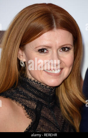 London, Großbritannien. 22 Jan, 2019. LONDON, GROSSBRITANNIEN. Januar 22, 2019: Sian Gibson bei den nationalen TV Awards 2019 in der O2 Arena in London. Bild: Steve Vas/Featureflash Credit: Paul Smith/Alamy leben Nachrichten Stockfoto