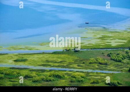 Skadarsee in der Nähe von Virpazar, Skadarsee National Park, in der Nähe von Bar, Montenegro Stockfoto