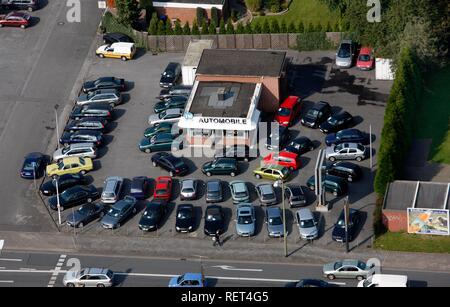 Verwendeter Autoverkäufer in Hamm, Nordrhein-Westfalen Stockfoto