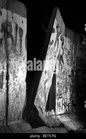 Fall der Berliner Mauer, Berlin Stockfoto