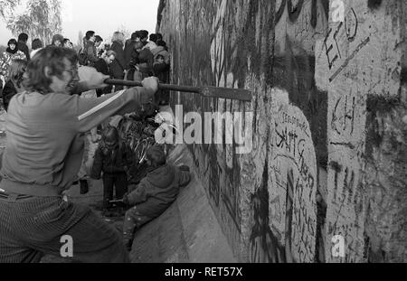 Fall der Berliner Mauer, Berlin Stockfoto