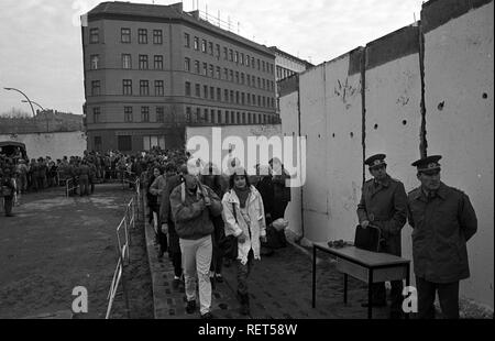 Fall der Berliner Mauer, Berlin Stockfoto