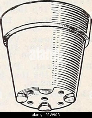 . Dreer der Großhandel Preisliste für Floristen: Blumen Samen Pflanzen und Blumenzwiebeln Pflanzen und Rasen Grassamen Kleinartikel. Die Glühbirnen (Pflanzen) Kataloge; Gemüse; Blumen Samen Samen Kataloge Kataloge; Baumschulen (Gartenbau) Kataloge; Gartengeräte und Zubehör Kataloge. Glühbirne oder Lilt Pah "Belüftet" Cyclamen Töpfe Die fünf Löcher in den unteren vier Mal so viel Ablass - Alter als Stand-ard-Topf geben, während die Füße ein freier Durchgang von Luft, die pre-vents Säuern der Wurzeln ermöglichen. Rec-ommended für Cyclamen, Poin - settia, Begonien, Primel, etc. Abmessungen standard Töpfe.. Ähnliche Doz. Stockfoto
