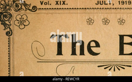 . Der Ewu. Vögel - Zeitschriften; Vögel - Australasien Zeitschriften. Vol.19 Juli, 1919. [Pari 1 WWU eine vierteljährliche Zeitschrift der Studie und den Schutz der einheimischen Vögel zu popularisieren und aufzeichnen Ergebnisse der wissenschaftlichen Forschung in der Ornithologie. Bitte beachten Sie, dass diese Bilder sind von der gescannten Seite Bilder, die digital für die Lesbarkeit verbessert haben mögen - Färbung und Aussehen dieser Abbildungen können nicht perfekt dem Original ähneln. extrahiert. Australasian Ornithologists' Union; Royal Australasian Ornithologists' Union. Melbourne: Australasian Ornithologists' Union Stockfoto