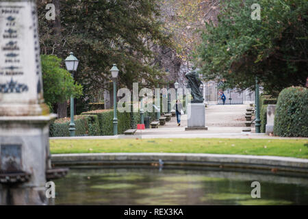 Real Jardin Botanico, Madrid, Januar 2019 Stockfoto