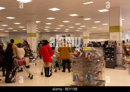 Waitrose Canary Wharf, London Stockfoto