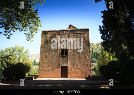 Die Kleinkinder Turm in der Alhambra in Granada, Spanien Stockfoto