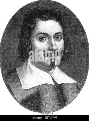 EVANGELISTA TORRICELLI (1608-1647) italienischer Physiker und Mathematiker, der Erfindung des Barometers. Gravur auf der Basis einer 1647 Malerei. Stockfoto