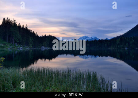 Deutschland, Bayern, Berchtesgadener Land, Hintersee Stockfoto