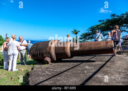 Castries St. Lucia eine der Windward Island in der Karibik. Stockfoto