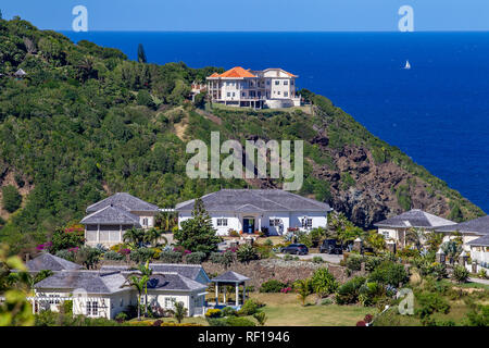 Castries St. Lucia eine der Windward Island in der Karibik. Stockfoto