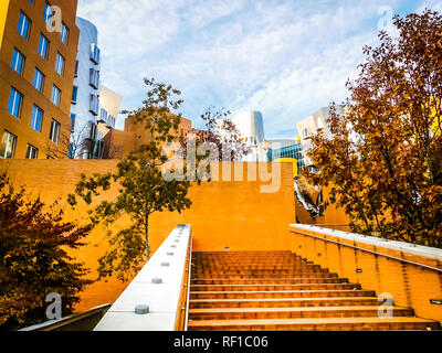 Herbst und Halloween Feier in Boston, MA Stockfoto