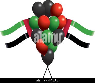 Vereinigte Arabische Emirate Stock Vektor