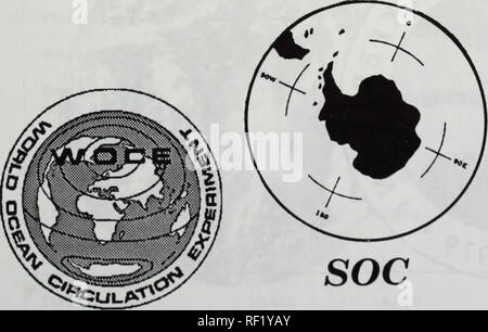 . Katalog von Daten. Change Notice/World Data Center ein, Ozeanographie. Ozeanographie Statistiken..s^^^^^. Bitte beachten Sie, dass diese Bilder sind von der gescannten Seite Bilder, die digital für die Lesbarkeit verbessert haben mögen - Färbung und Aussehen dieser Abbildungen können nicht perfekt dem Original ähneln. extrahiert. World Data Center - Ozeanographie. Washington, D.C.: World Data Center Stockfoto