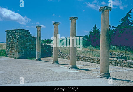 Sizilien Europa Imperial Villa Romana Enna Provinz Atrium mit Heiligtum der Venus Römisch Stockfoto