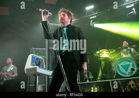 Glasgow, Schottland, Großbritannien. 23. Januar, 2019. Enter Shikari, in Konzert im Barrowlands Ballsaal. Credit: Stuart Westwood/Alamy leben Nachrichten Stockfoto