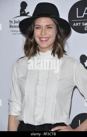 Los Angeles, USA. 23. Jan 2019. Odette Annable am LA Art Show 2019 Opening Night Gala im Los Angeles Convention Center in Los Angeles, CA am Mittwoch, 23. Januar 2019. Foto von PRPP/PictureLux Credit: PictureLux/Hollywood Archiv/Alamy leben Nachrichten Stockfoto