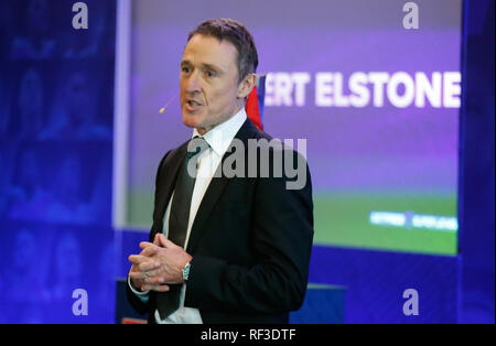 Das Stadion Old Trafford, Manchester, UK. 24. Januar 2019. Betfred Super League 2019 Offizielle Saison starten - Robert Elstone CEO der Super League. Credit: Touchlinepics/Alamy leben Nachrichten Stockfoto