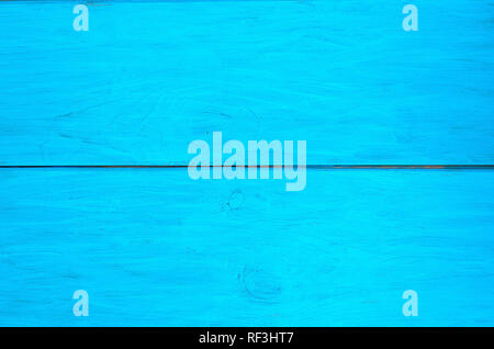 Textur des blauen Holzbohlen Stockfoto