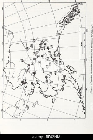 . Brand Saison klimatischen Zonen von Festland Alaska. Waldbrände in Alaska. . Bitte beachten Sie, dass diese Bilder sind von der gescannten Seite Bilder, die digital für die Lesbarkeit verbessert haben mögen - Färbung und Aussehen dieser Abbildungen können nicht perfekt dem Original ähneln. extrahiert. Trigg, William M; in den Vereinigten Staaten. National Weather Service. cn; Pacific Northwest Wald und Experiment Station (Portland, OR. ). Portland, OR. : Pacific Northwest Wald und Experiment Station, US, Abt. Landwirtschaft Stockfoto