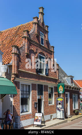 Museum in Den Burg auf der Insel Texel, Niederlande Stockfoto