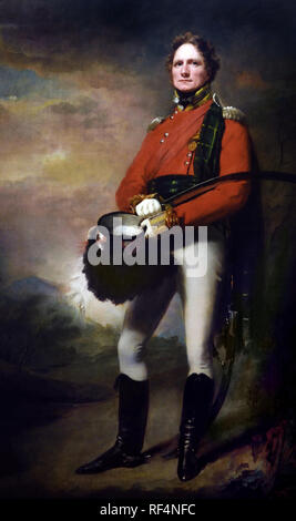 Major James Lee Harvey von Henry Raeburn 1794-1823 aus dem 18. Jahrhundert, UK, United Kingdom, Schottland Stockfoto