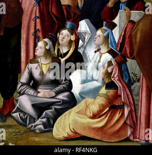 Der hl. Stephanus starb 35 Wie protomartyr Predigt in Jerusalem Israel 1514 von CARPACCIO, Vittore 1472-1525, Italienisch, Italien, Stockfoto