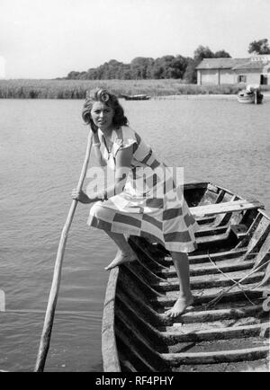 Sofia Loren, La donna del Fiume, 1955 Stockfoto