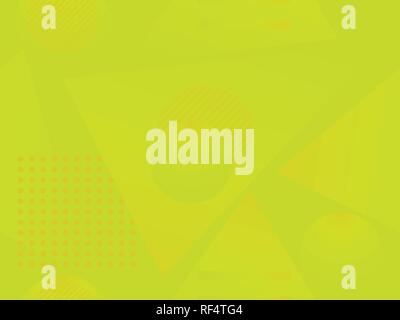 Geometrische Formen nahtlose Muster. Zine Kultur Zusammenfassung Hintergrund. Kalk Farbe. Vector Illustration Stock Vektor