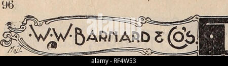 . Neuheiten und Spezialitäten für 1897. Baumschulen Illinois Chicago Kataloge; Samen Sorten Kataloge; Blumen Samen Kataloge; Lampen; Blühende Sträucher Pflanzen Kataloge Kataloge. . Bitte beachten Sie, dass diese Bilder sind von der gescannten Seite Bilder, die digital für die Lesbarkeit verbessert haben mögen - Färbung und Aussehen dieser Abbildungen können nicht perfekt dem Original ähneln. extrahiert. W. W. Barnard &Amp; Co; Henry G. Gilbert Baumschule und Saatgut Handel Katalog Kollektion. Chicago, Illinois: W. W. Barnard &Amp; Co. Stockfoto