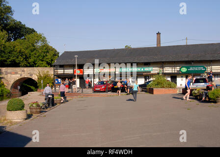 Devizes Canal Museum und Shop, Devizes, Wiltshire, England. Stockfoto