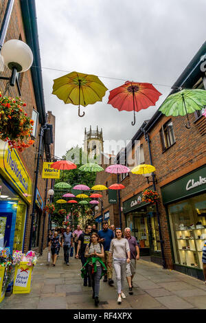 Coppergate Shopping Center, New York, North Yorkshire, England, UK. Stockfoto