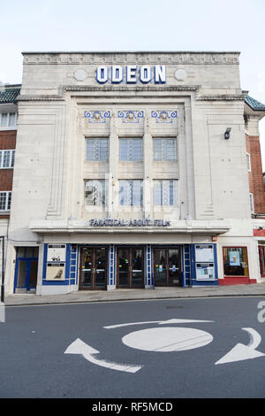 Das Odeon, Richmond Hill, Hill Street, London, UK Stockfoto