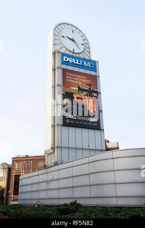 Die ikonischen Dell EMC-Tower, Great West Road, Brentford, London, TW8 Stockfoto