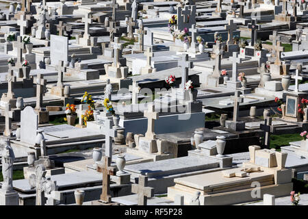 Cementerio Santa Maria Magdalena de Pazzi, San Juan, Puerto Rico Stockfoto