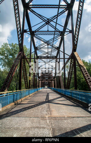 Die alte Kette von Felsen Brücke war einst Teil der historischen Route 66. Stockfoto