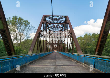 Die alte Kette von Felsen Brücke war einst Teil der historischen Route 66. Stockfoto