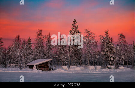 Lappland, Finnland Stockfoto