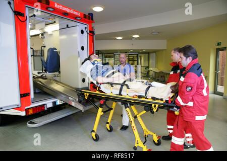 Unfallversicherung, Notaufnahme eines Krankenhauses, Deutschland Stockfoto