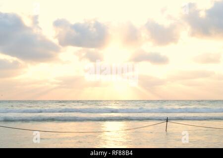 Haifa Hof haCarmel, Carmel Beach, Dado in Israel. Stockfoto