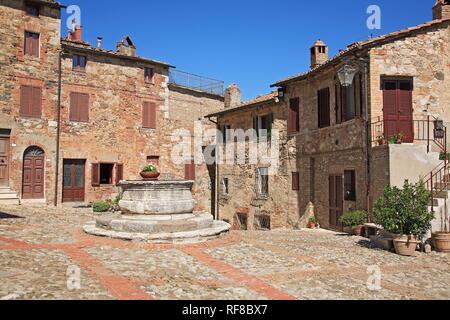 Castiglione d'Orcia, Kreta, Toskana, Italien Stockfoto