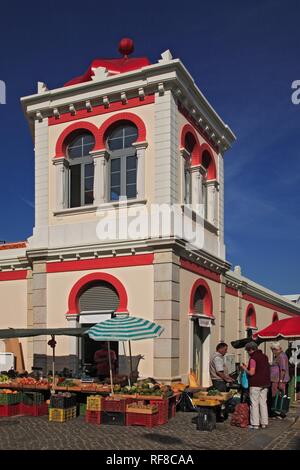 Neo-Moorish Markthalle, Loule, Algarve, Portugal Stockfoto