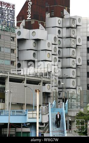 Stadtzentrum, Shimbashi Bezirk, Tokio, Japan, Asien Stockfoto