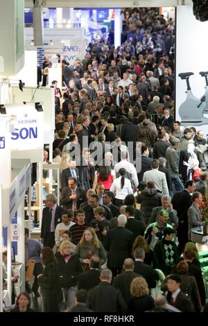 Medica 2007, der weltweit größten Fachmesse für medizinische Geräte und Technologien, Düsseldorf, Nordrhein-Westfalen Stockfoto